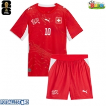 Sveits Granit Xhaka #10 Hjemmedraktsett Barn VM 2026 Kortermet (+ Korte bukser)